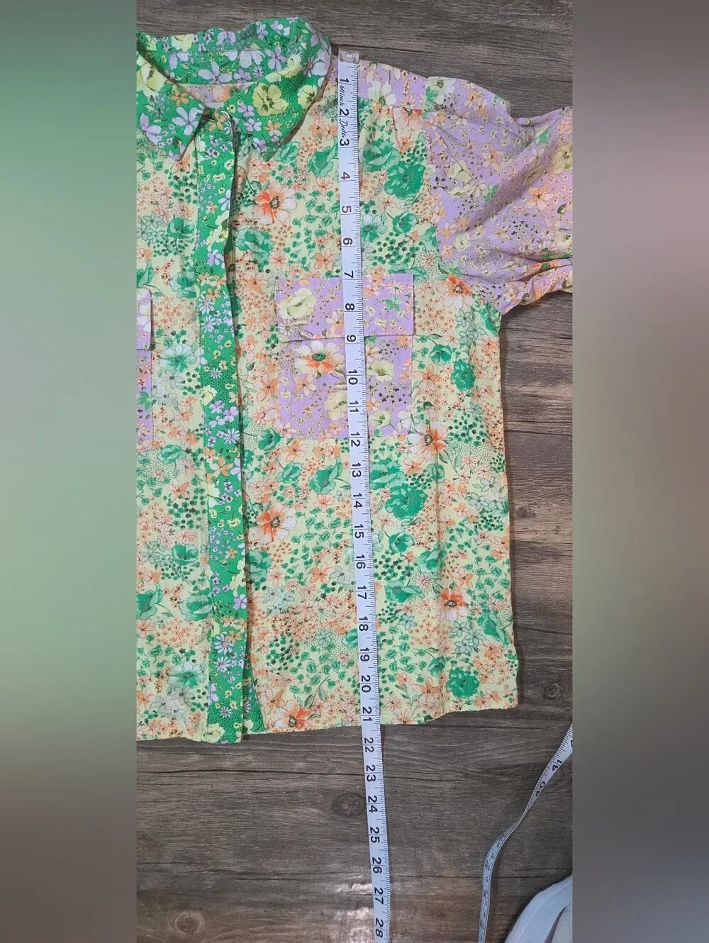 LOFT floral patchwork